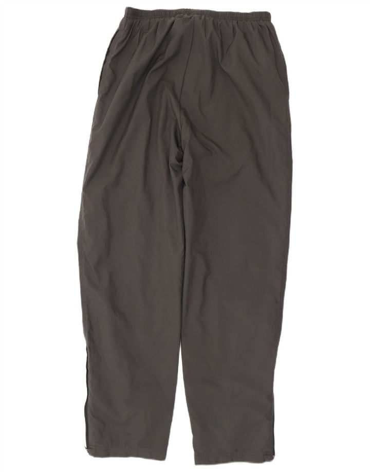 Reebok Damen-Trainingshose UK 12 Mittelgraues Polyester