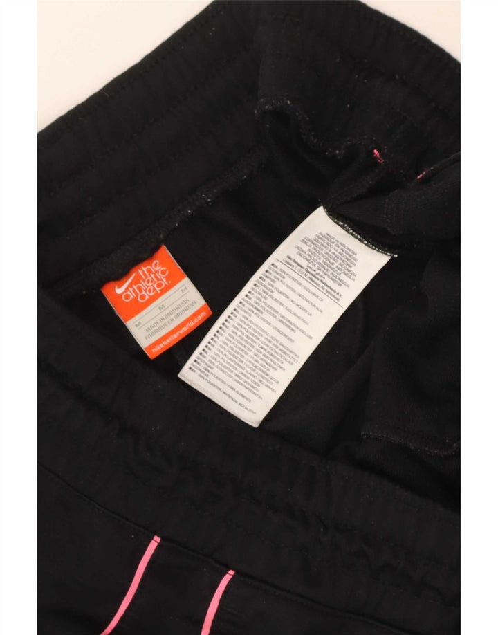 Nike Damen-Trainingshose UK 14 Mittelschwarzes Polyester