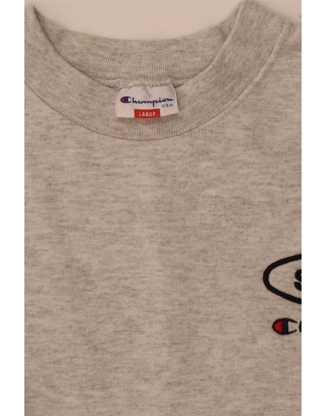 Champion Damen-Sweatshirt in Übergröße, Gr. 40, Größe L, Grau meliert