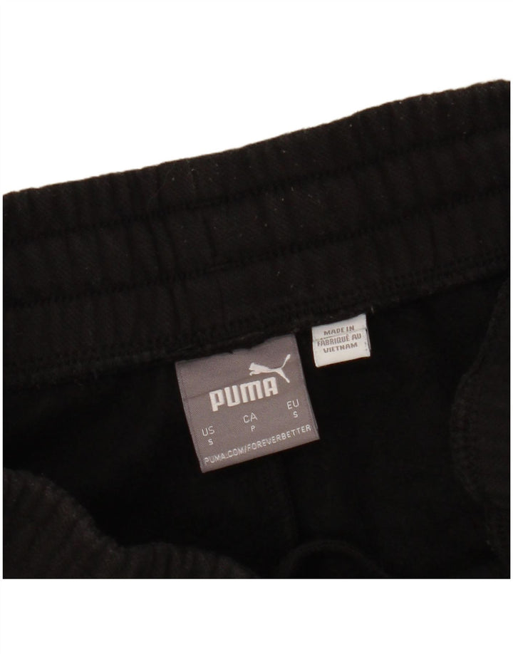 PUMA Mens Graphic Sport Shorts Small  Black