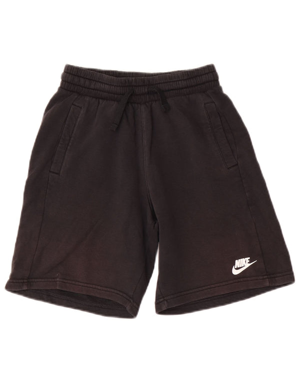 Nike Sportshorts für Jungen, 10–11 Jahre, mittelgroß, schwarze Baumwolle