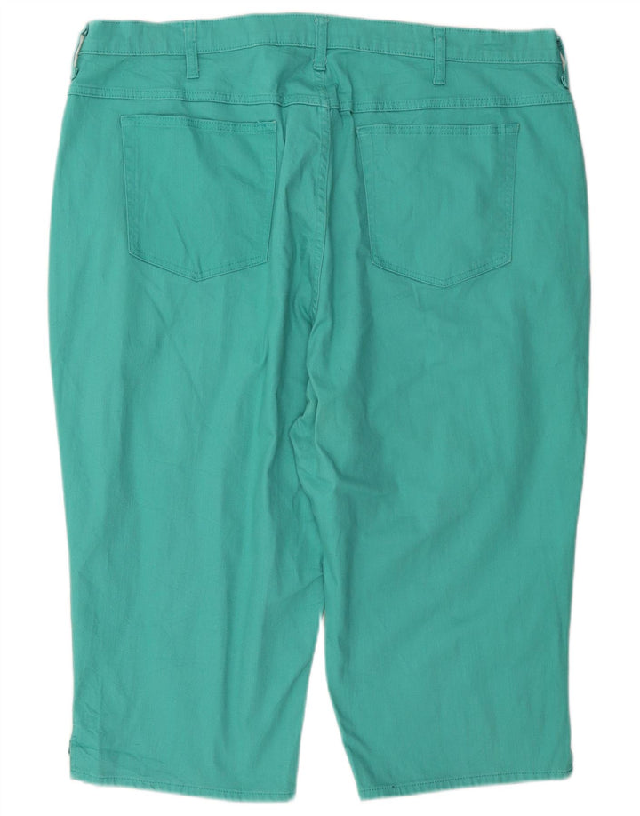 Lee Damen Riders Caprihose W44 L18 Türkis