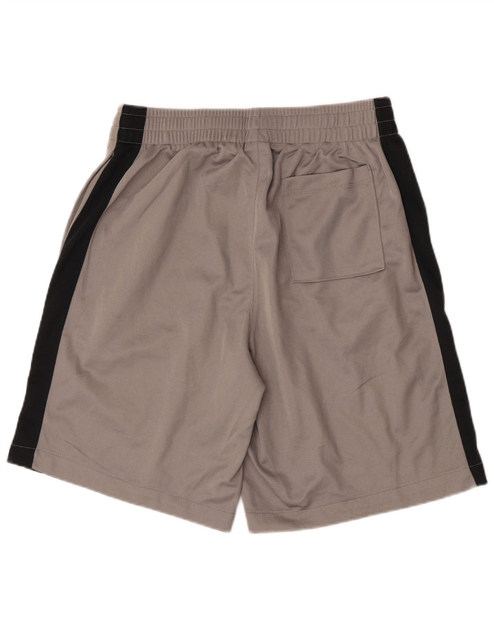 Nike Herren-Sportshorts aus mittelgrauem Polyester