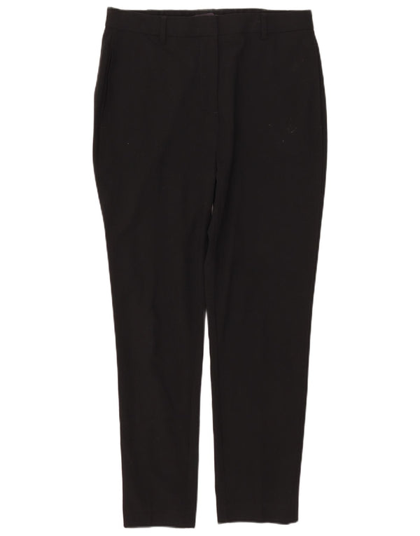 Marks & Spencer Slim Chino-Hose für Damen, UK 12, M, W31, L26, Schwarz