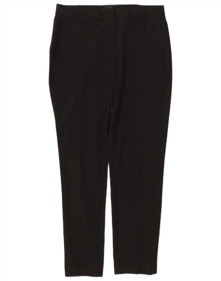 Marks & Spencer Slim Chino-Hose für Damen, UK 12, M, W31, L26, Schwarz