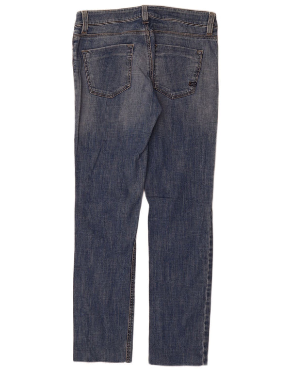 Massimo Dutti Damen Slim Jeans W28 L30 Blau