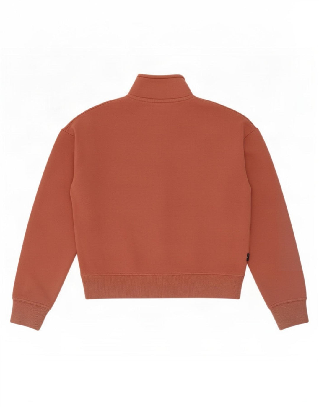 Superdry Damen-Sweatshirt mit übergroßem, bauchfreiem Schnitt und Reißverschluss, Gr. 8, Braun