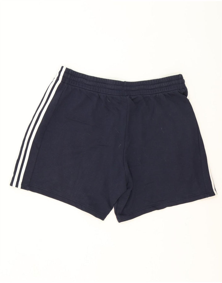 Adidas Herren Sport Shorts 2XL Marineblau Baumwolle