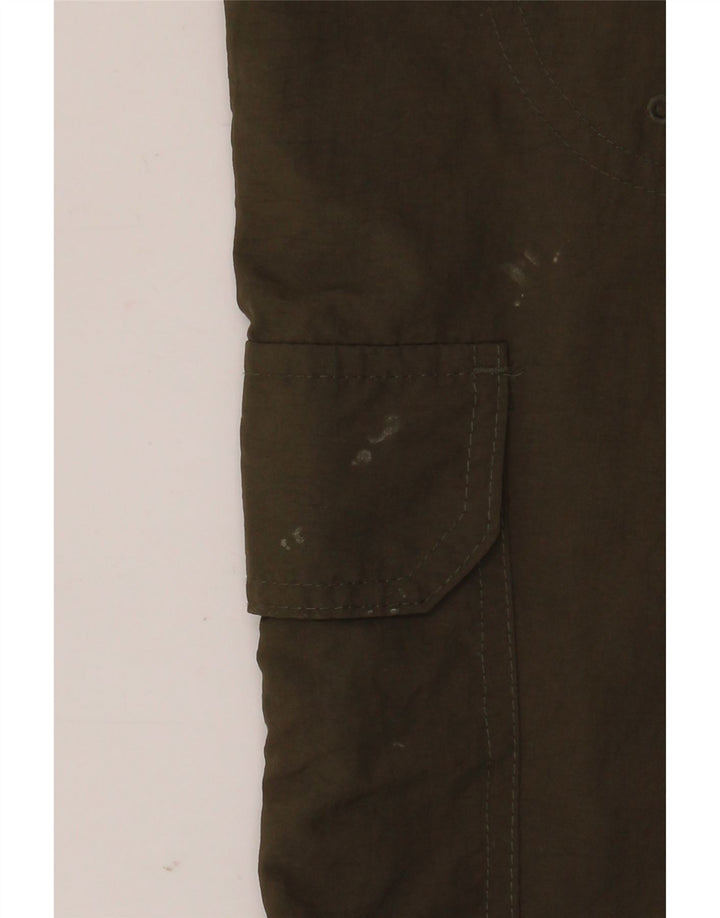 MOUNTAIN WAREHOUSE Herren Gerade Cargo-Hosen W38 L32 Khaki Nylon