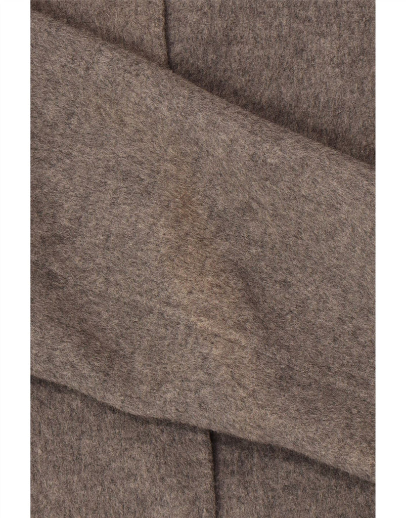 ESCADA Womens Coat EU 38 Medium Grey Virgin Wool Vintage Escada and Second-Hand Escada from Messina Hembry 