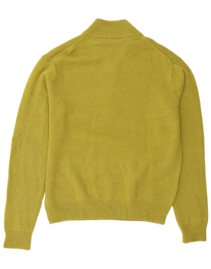 Fila Herren-Pullover mit Reißverschluss, XL, Khaki, Wolle