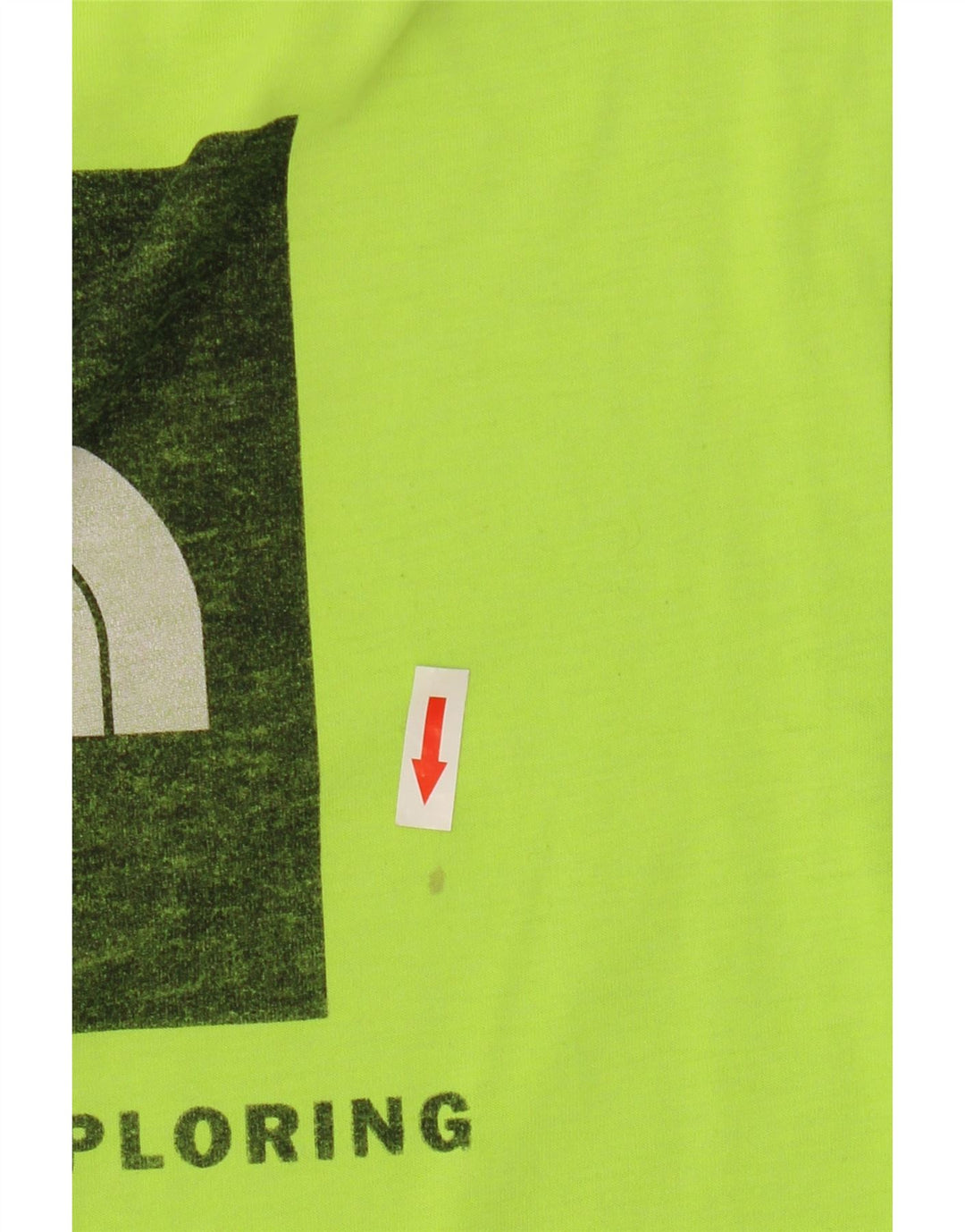 The North Face Herren-T-Shirt mit Grafik, Größe S, Grün, Polyester