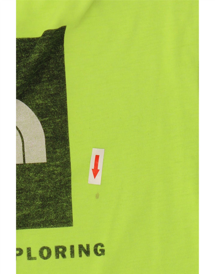 The North Face Herren-T-Shirt mit Grafik, Größe S, Grün, Polyester
