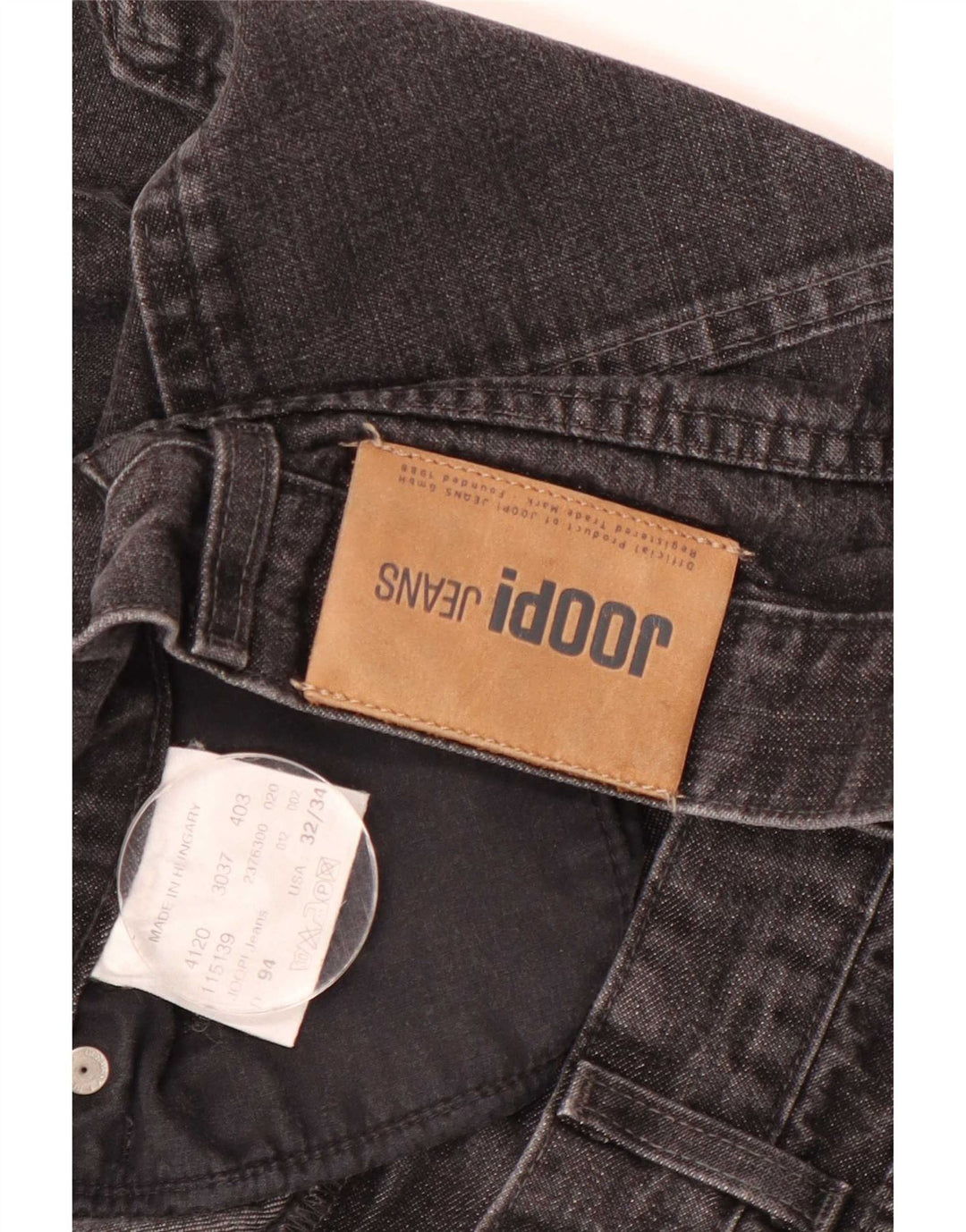 Joop Herren Tapered Jeans W32 L34 Graue Baumwolle