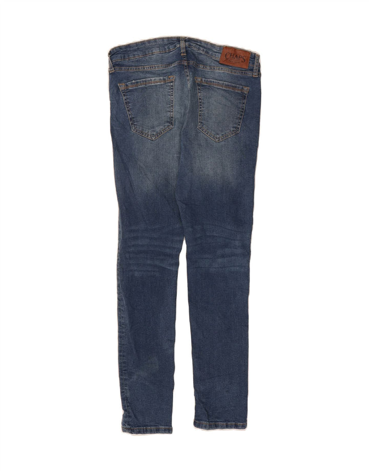 CHAPS Womens Skinny Jeans W30 L30 Blue Cotton Vintage Chaps and Second-Hand Chaps from Messina Hembry 