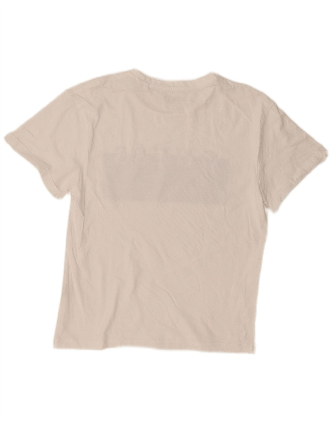 Guess Damen Grafik-T-Shirt-Oberteil UK 14 Medium Weiß