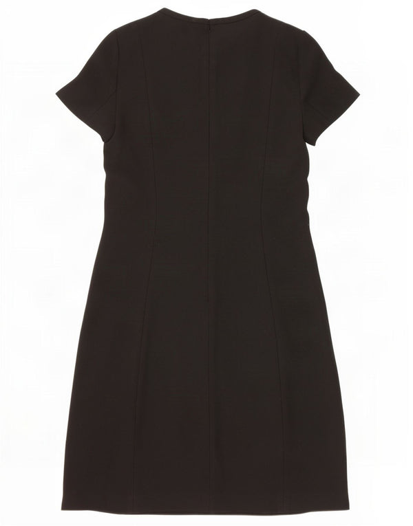 Massimo Dutti Damen A-Linien-Kleid EU 38 Small Schwarz