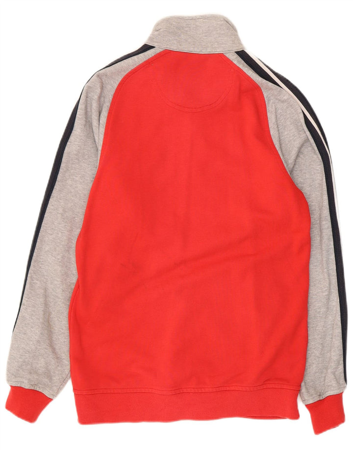 CHAMPION Herren-Trainingsanzug-Oberteil, Jacke, klein, rot, Colourblock-Baumwolle