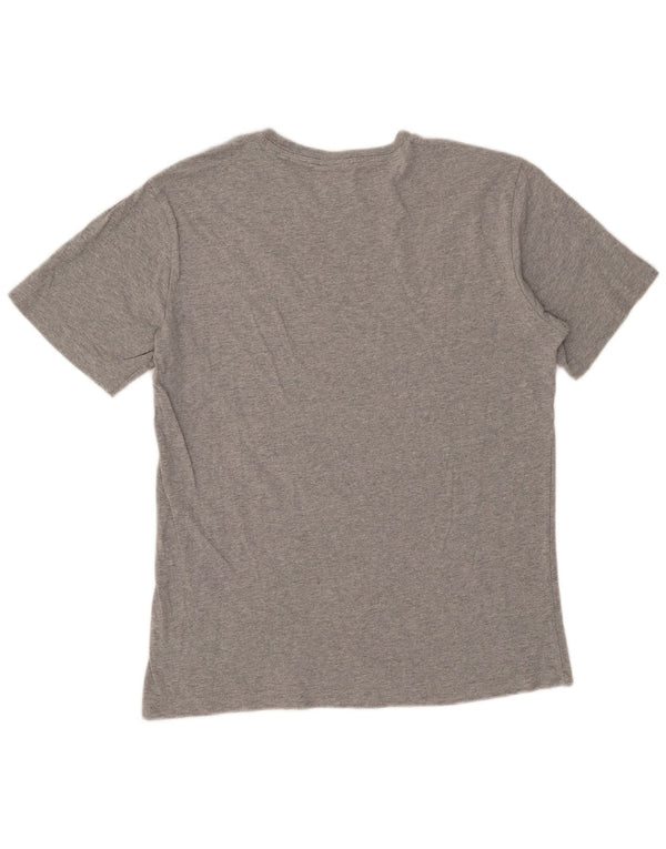 Champion Damen Grafik T-Shirt Top UK 18 XL Grau