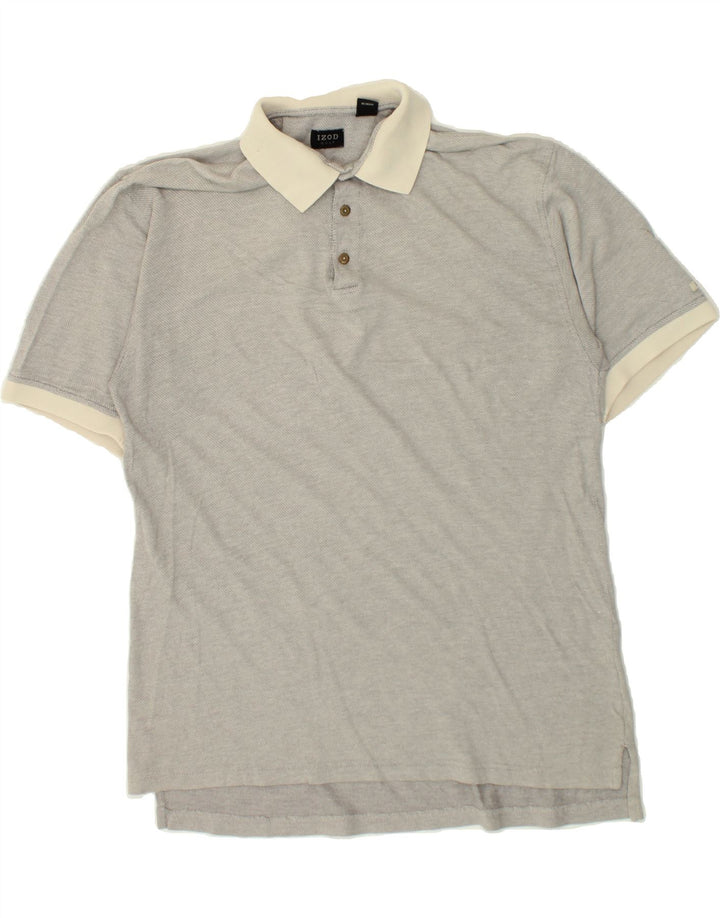 IZOD Mens Golf Polo Shirt Large Grey Vintage Izod and Second-Hand Izod from Messina Hembry 
