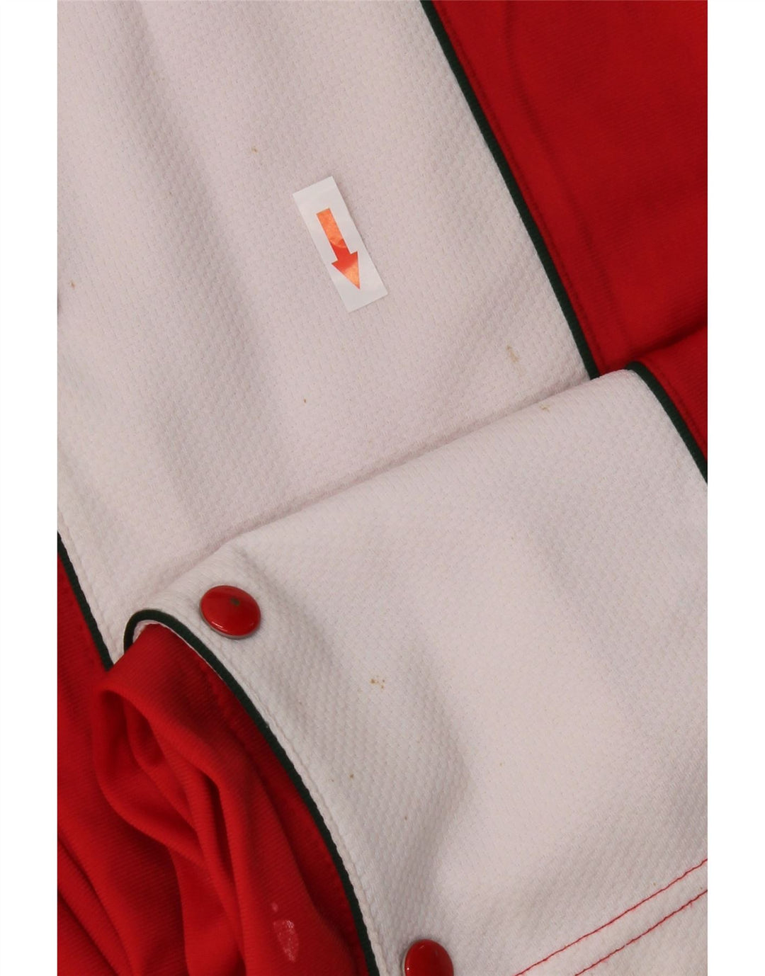 Vintage Damen-Trainingshose IT 40 Small Red Colourblock Polyester