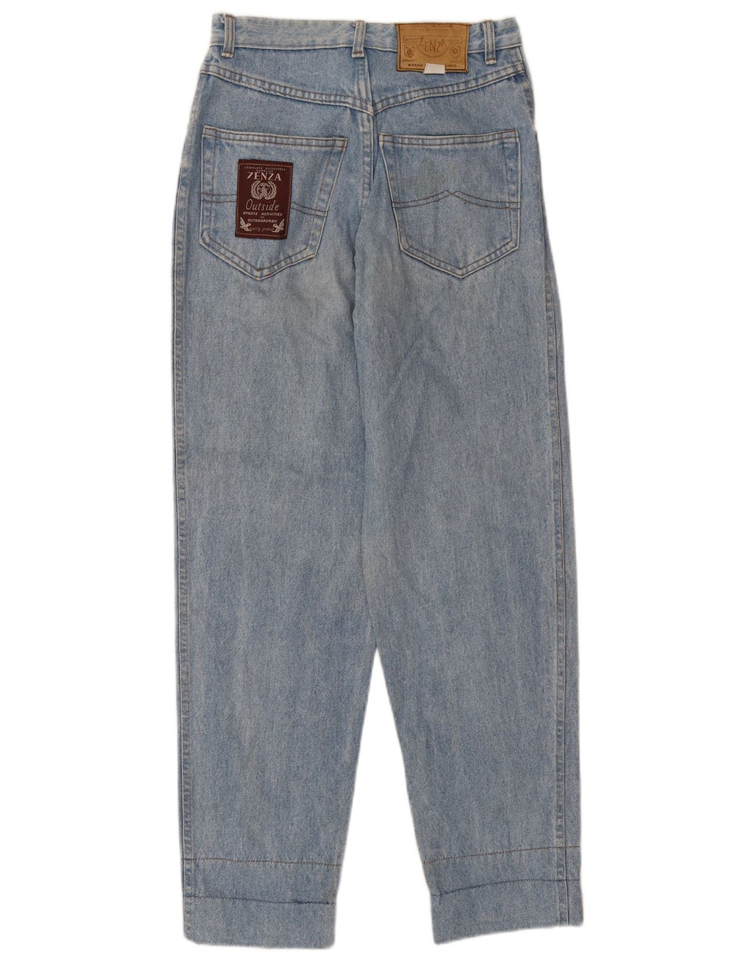 VINTAGE Womens Tapered Jeans IT 44 Medium W30 L32 Blue Cotton