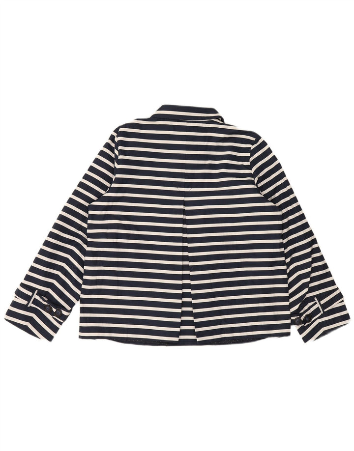 Persona By Marina Rinaldi Damen Zweireihiger Mantel Größe 19 Small Navy Bl