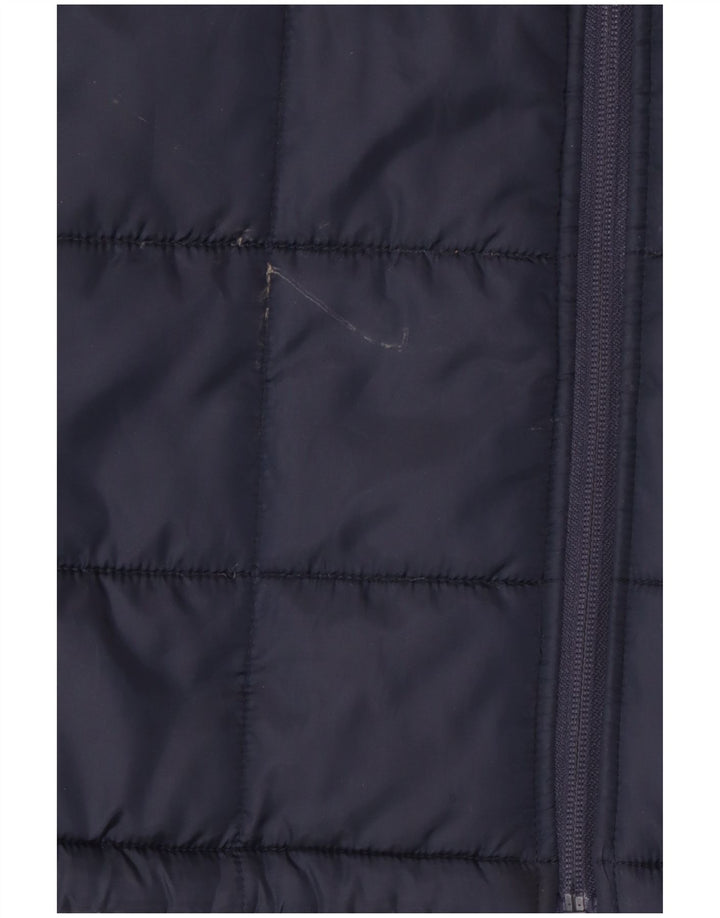 Kappa Herren-Weste mit Kapuze, gepolstert, UK 40, Größe L, Marineblau, Polyester