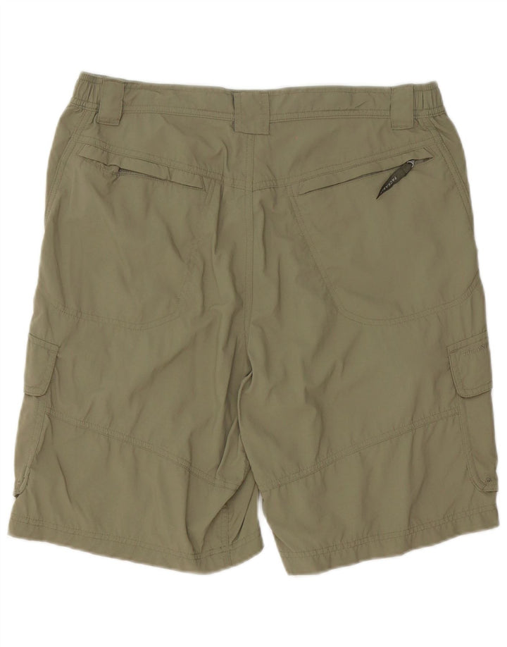 COLUMBIA Herren Titanium Cargo Shorts Medium W32 Khaki Nylon