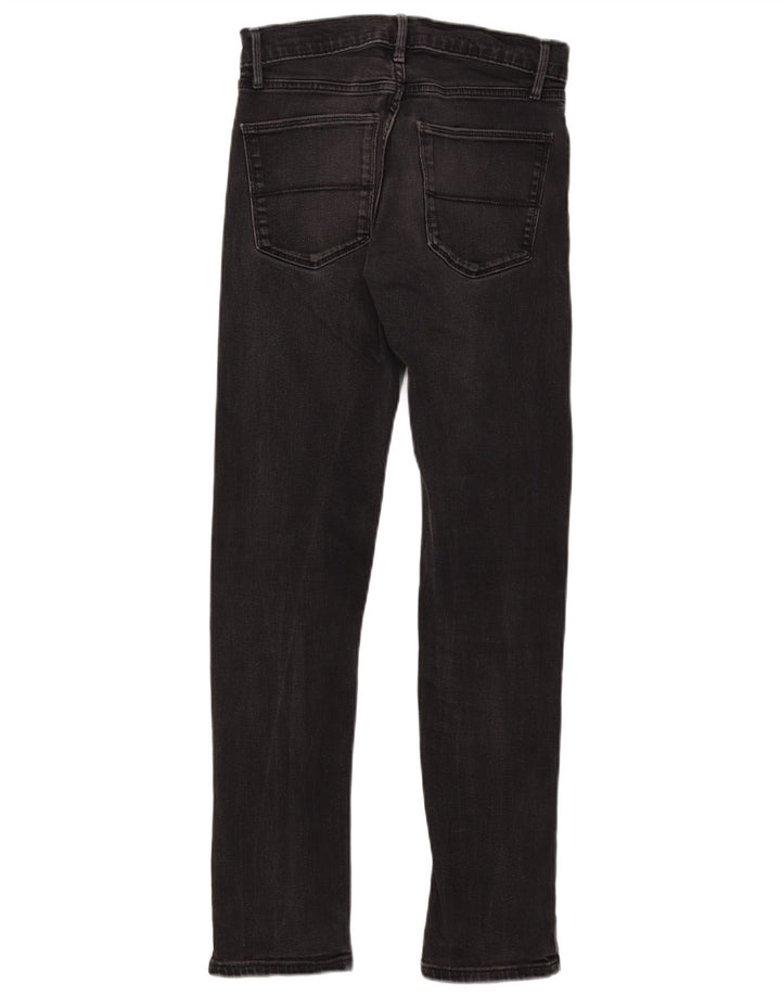 Marks & Spencer Herren Skinny Jeans W28 L30 Schwarze Baumwolle