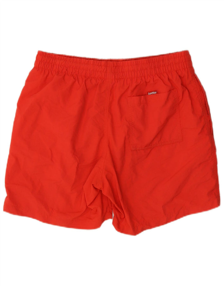 Lotto Herren-Badeshorts, Mittelorange, Polyamid