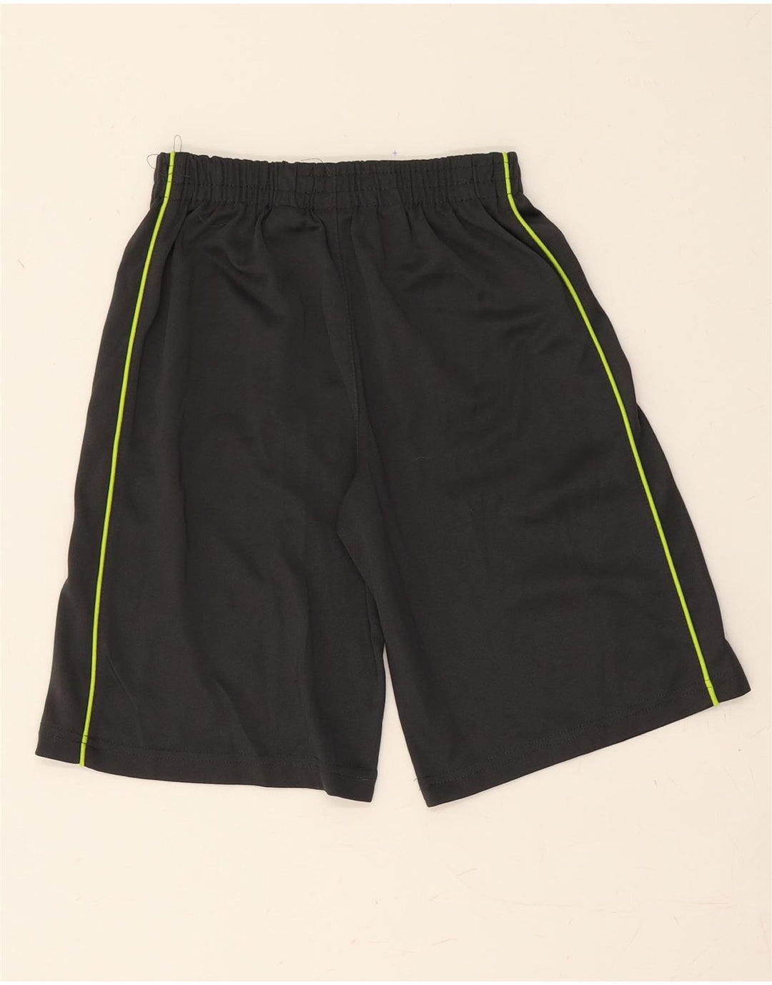 PUMA Boys Sport Shorts 9-10 Years Medium Grey Polyester Vintage Puma and Second-Hand Puma from Messina Hembry 