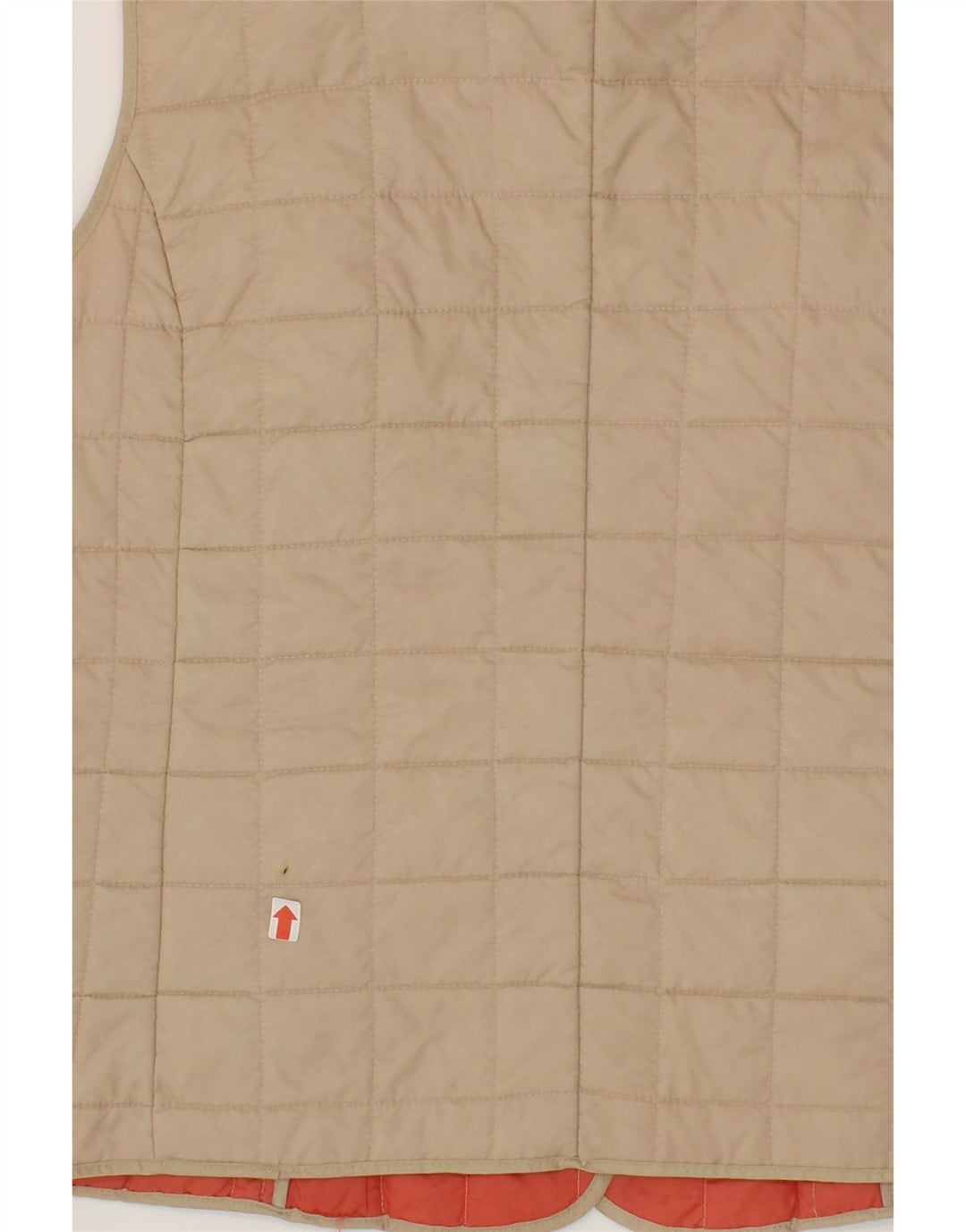 PACO Womens Quilted Gilet UK 14 Medium Beige Polyamide Vintage Paco and Second-Hand Paco from Messina Hembry 