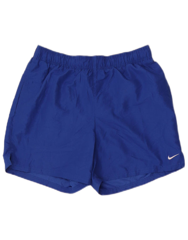 Nike Herren-Sportshorts aus mittelblauem Polyester