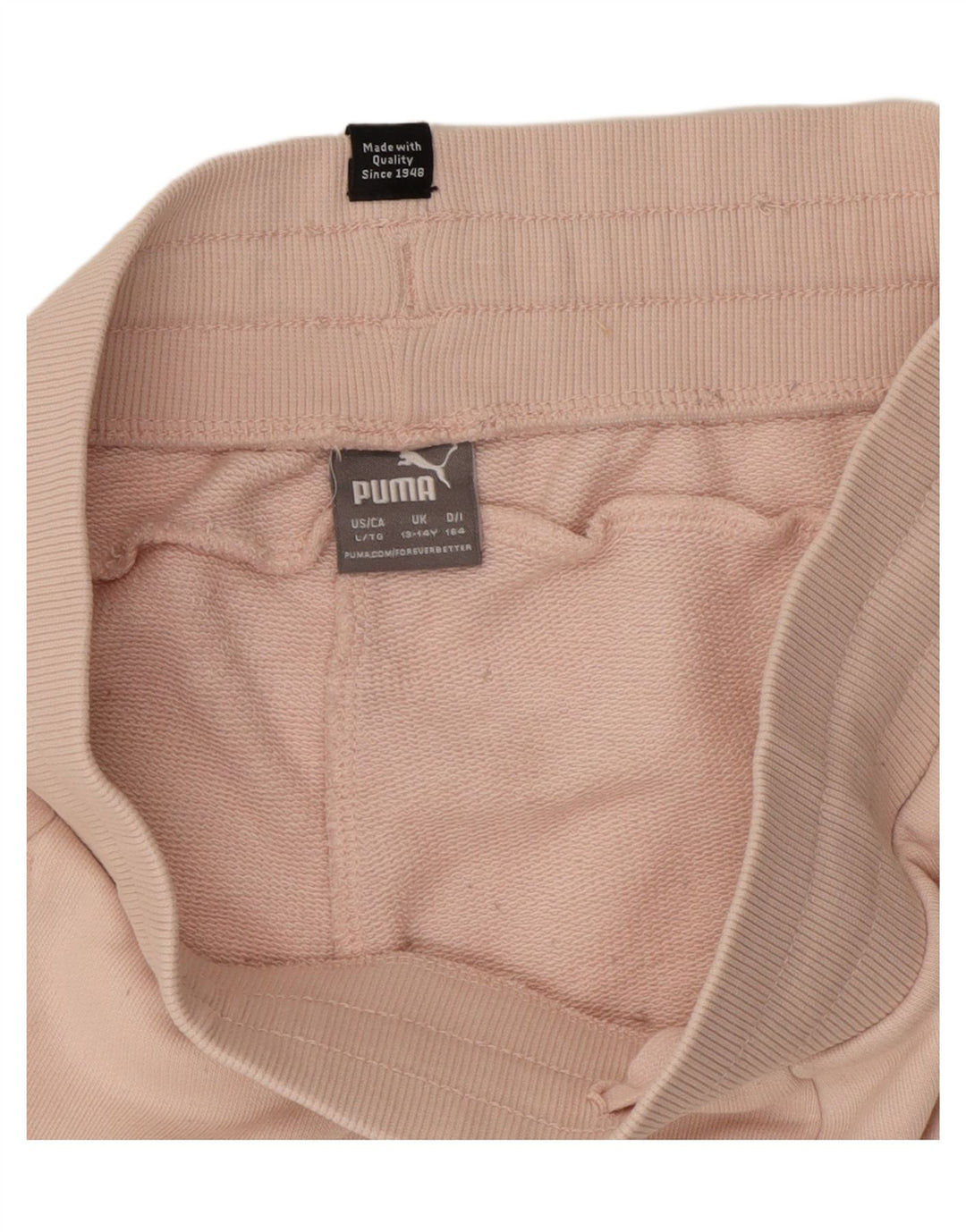 PUMA Mädchen Graphic Sport Shorts 13–14 Jahre rosa Baumwolle