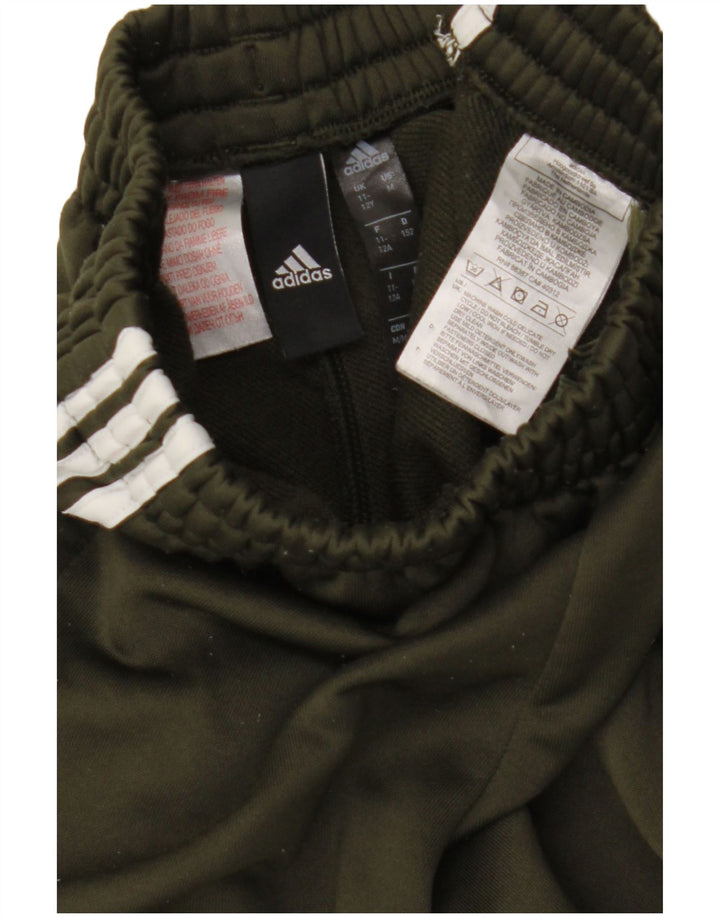 ADIDAS Aeroready-Trainingshose für Jungen, 11–12 Jahre, grünes Farbblockdesign