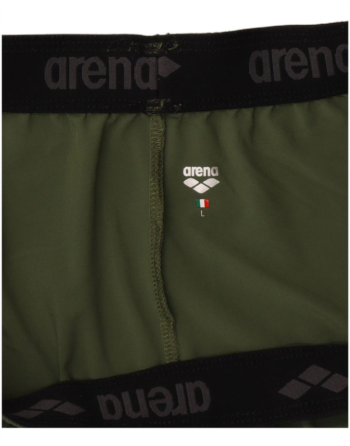 Arena Herren-Sportshorts, groß, Khaki, Polyester