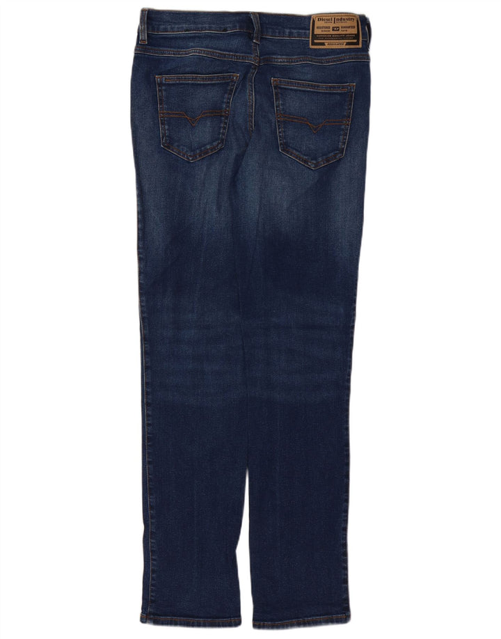 DIESEL Damen Slim Jeans W28 L30 Blaue Baumwolle