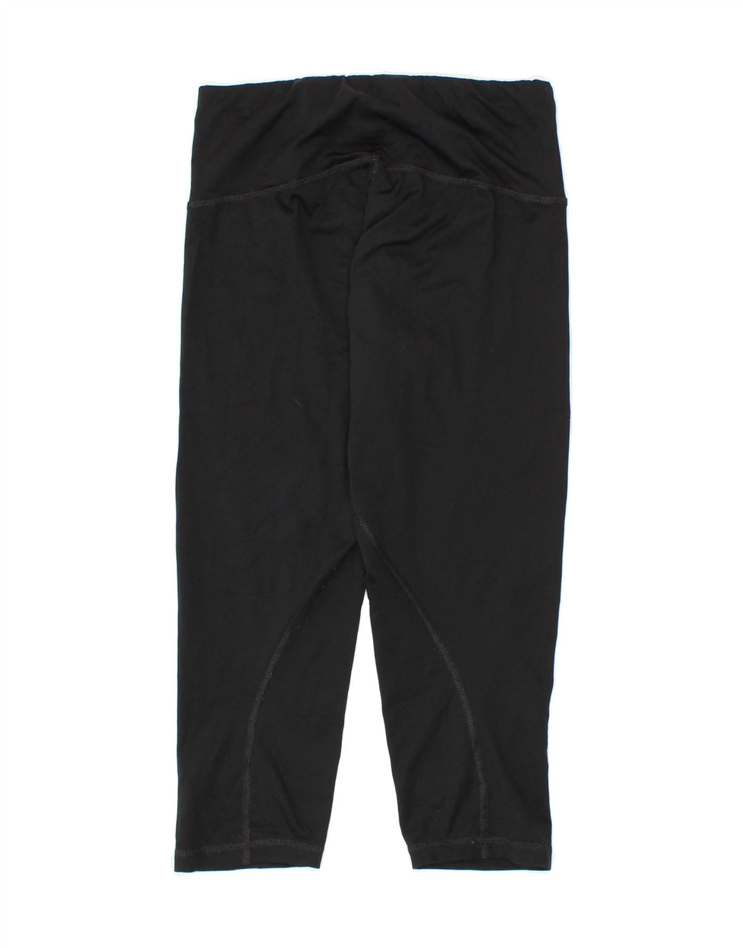 ADIDAS Womens Climalite Capri Leggings UK 8/10 Small  Black Polyester Vintage Adidas and Second-Hand Adidas from Messina Hembry 