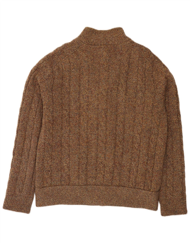 Jeckerson Herren-Strickjacke, Größe L, Braun