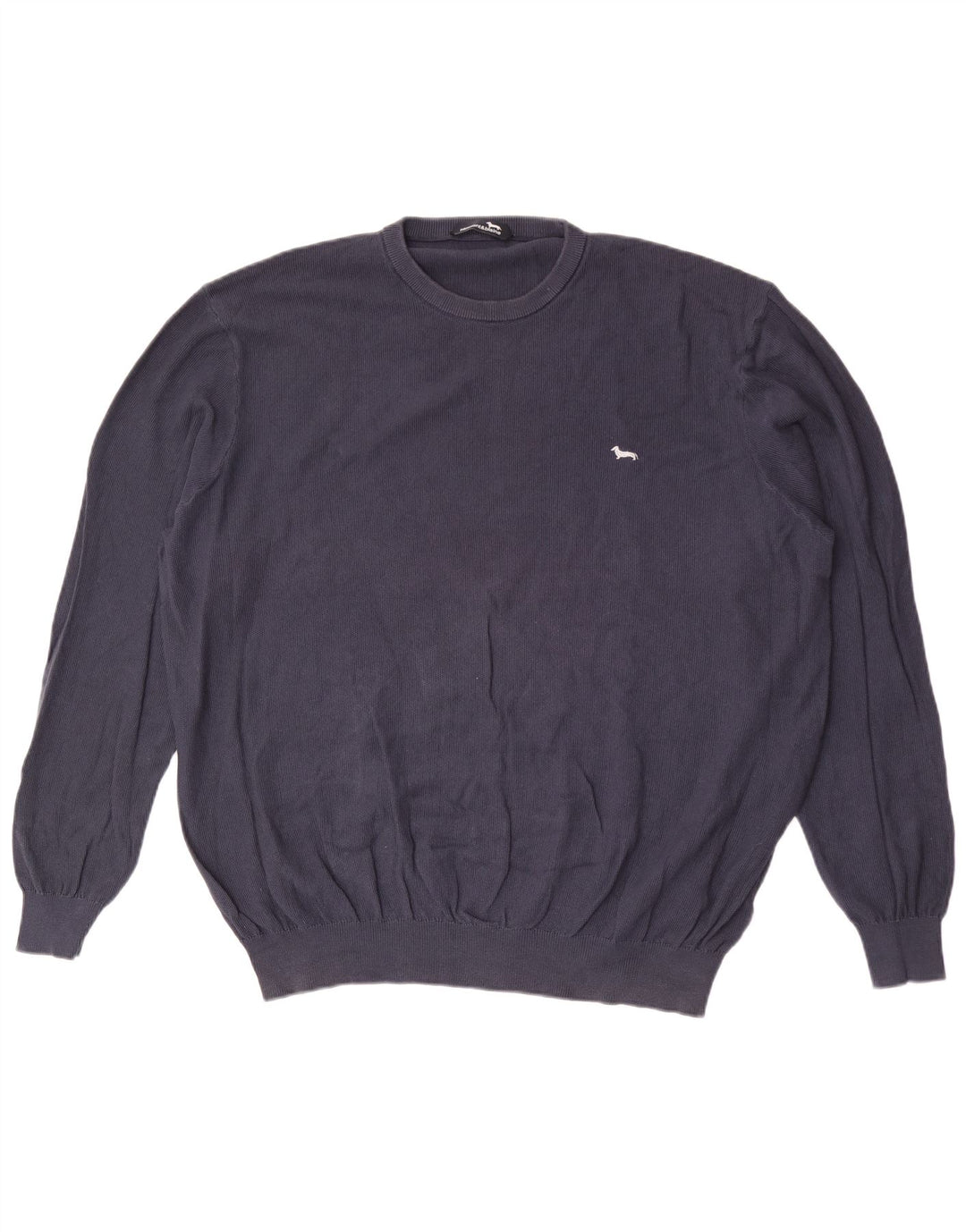 Harmont & Blaine Herren-Pullover mit Rundhalsausschnitt, 3XL, Marineblau