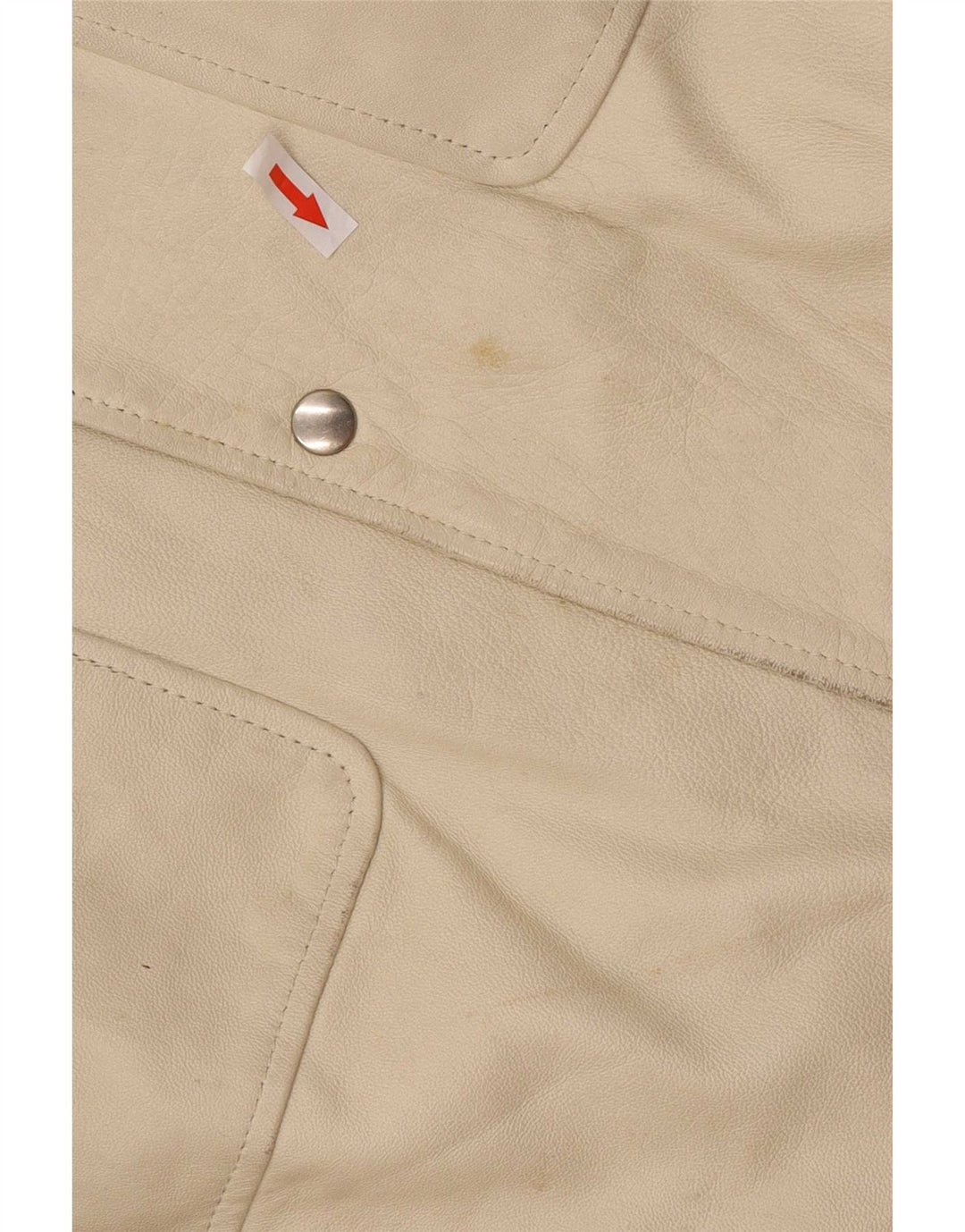 Settore Herren Lederjacke UK 42 XL Beige