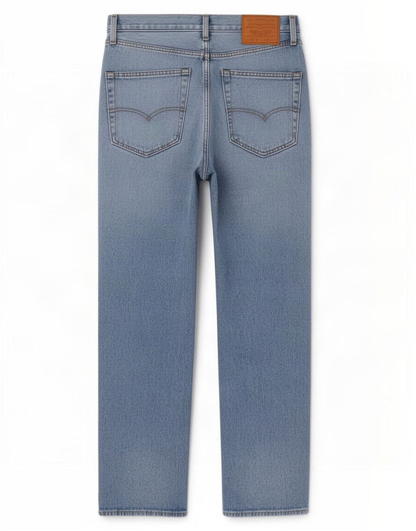 Levi's Herren 551 Straight Jeans W30 L30 Blaue Baumwolle