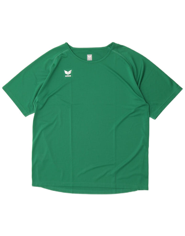 Erima Herren T-Shirt Top 2XL Grün Polyester