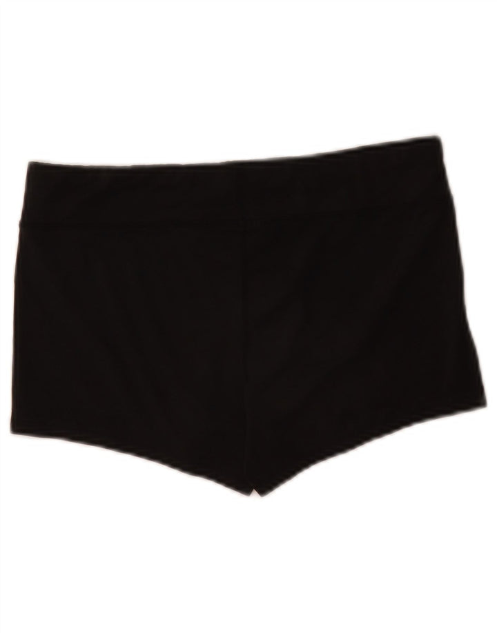 Nike Damen Dri Fit Sport Shorts UK 10 Small Schwarz Polyester