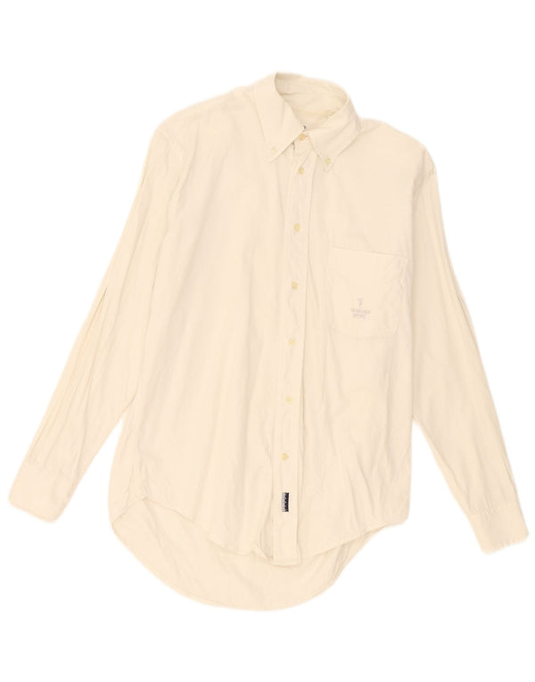 Trussardi Herrenhemd Small Weiß