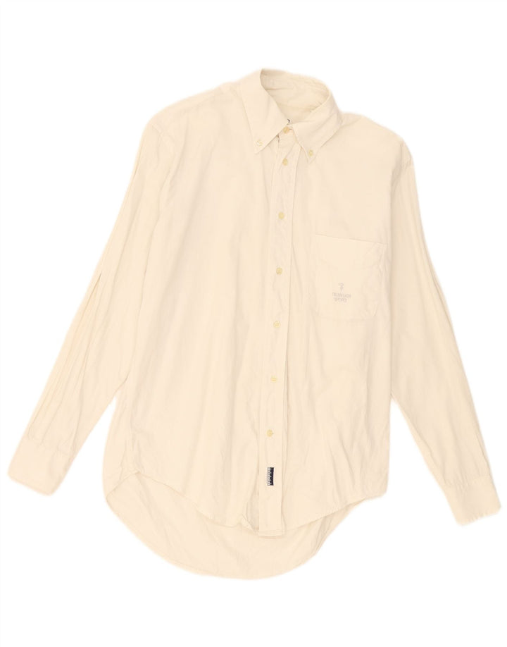 Trussardi Herrenhemd Small Weiß