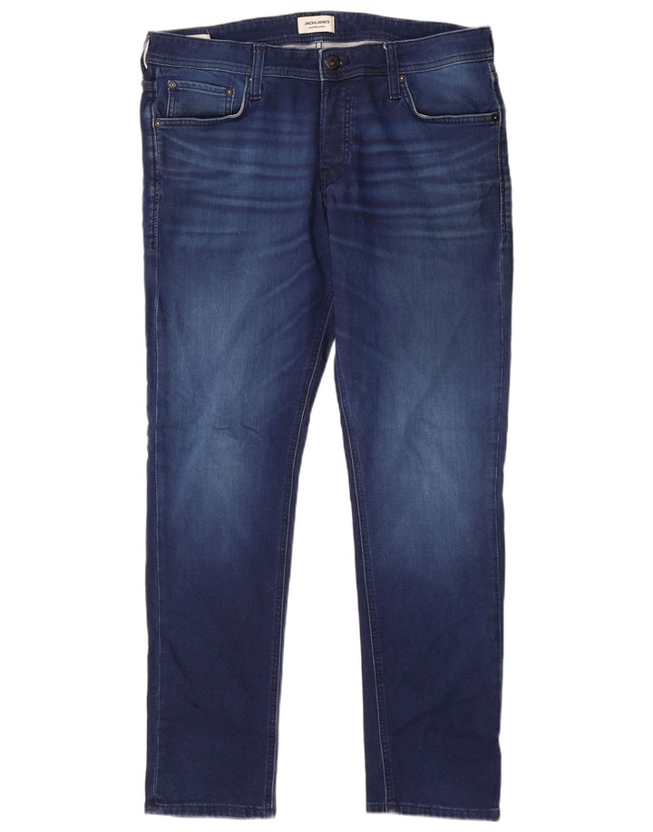Jack & Jones Herren Slim Jeans W36 L32 Marineblau