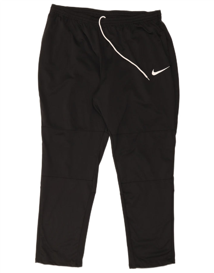 Nike Herren Dri Fit Trainingshose 2XL Schwarz Polyester