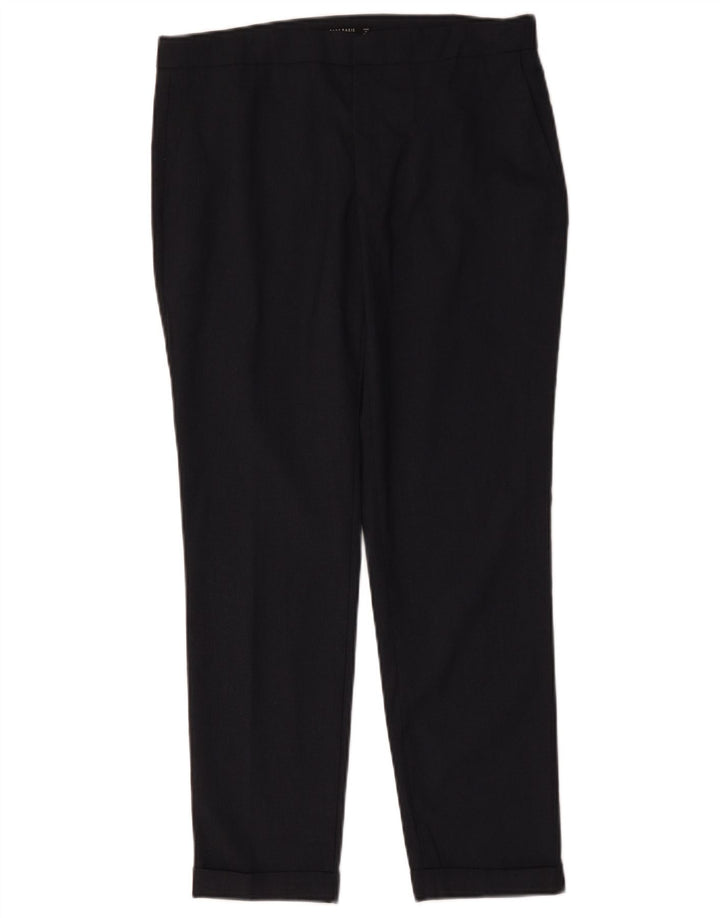 Zara Damen Slim Anzughose EU 38 Small W28 L27 Grau